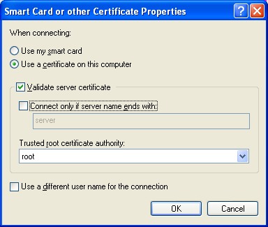 Validate Server Certificate